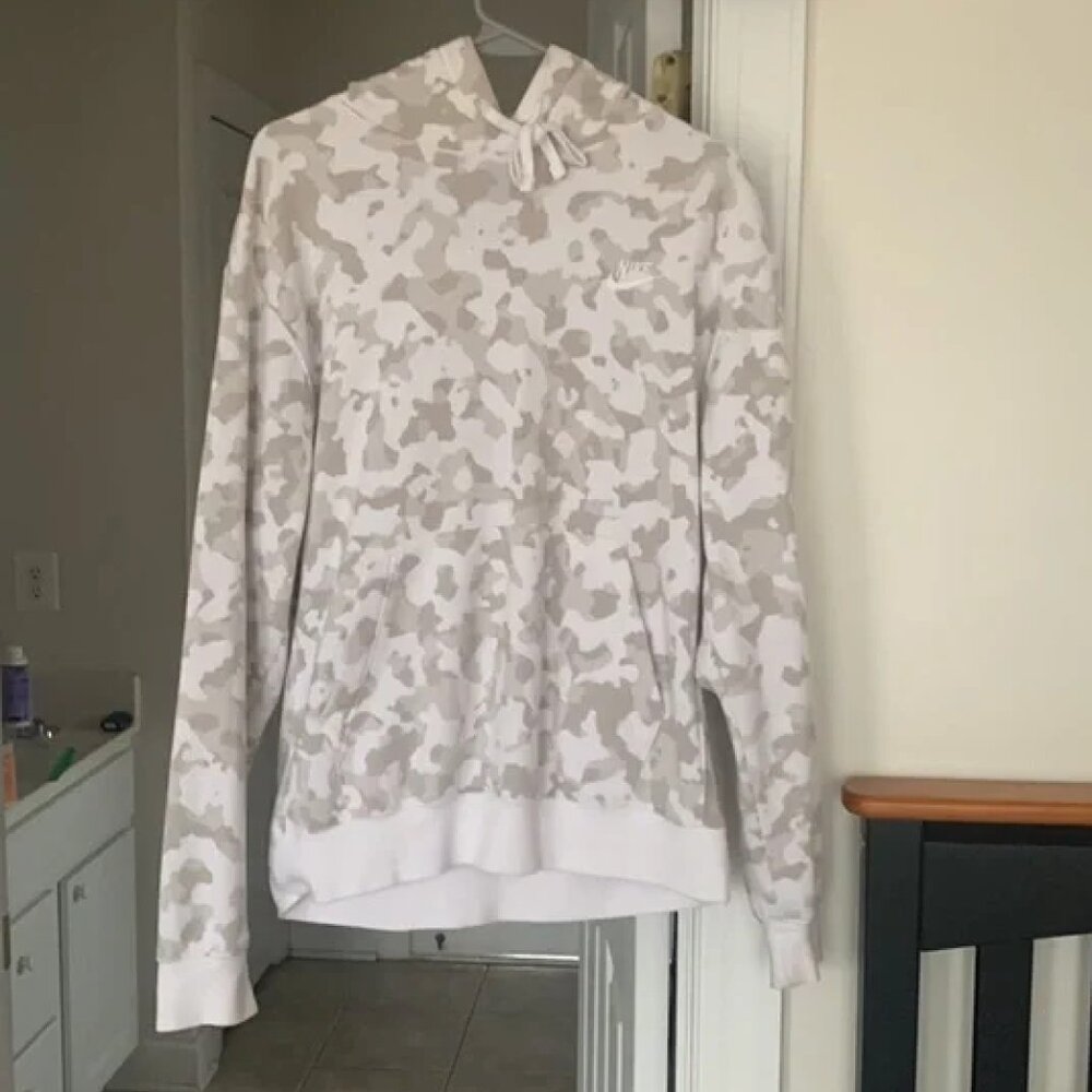 White Nike Hoodie